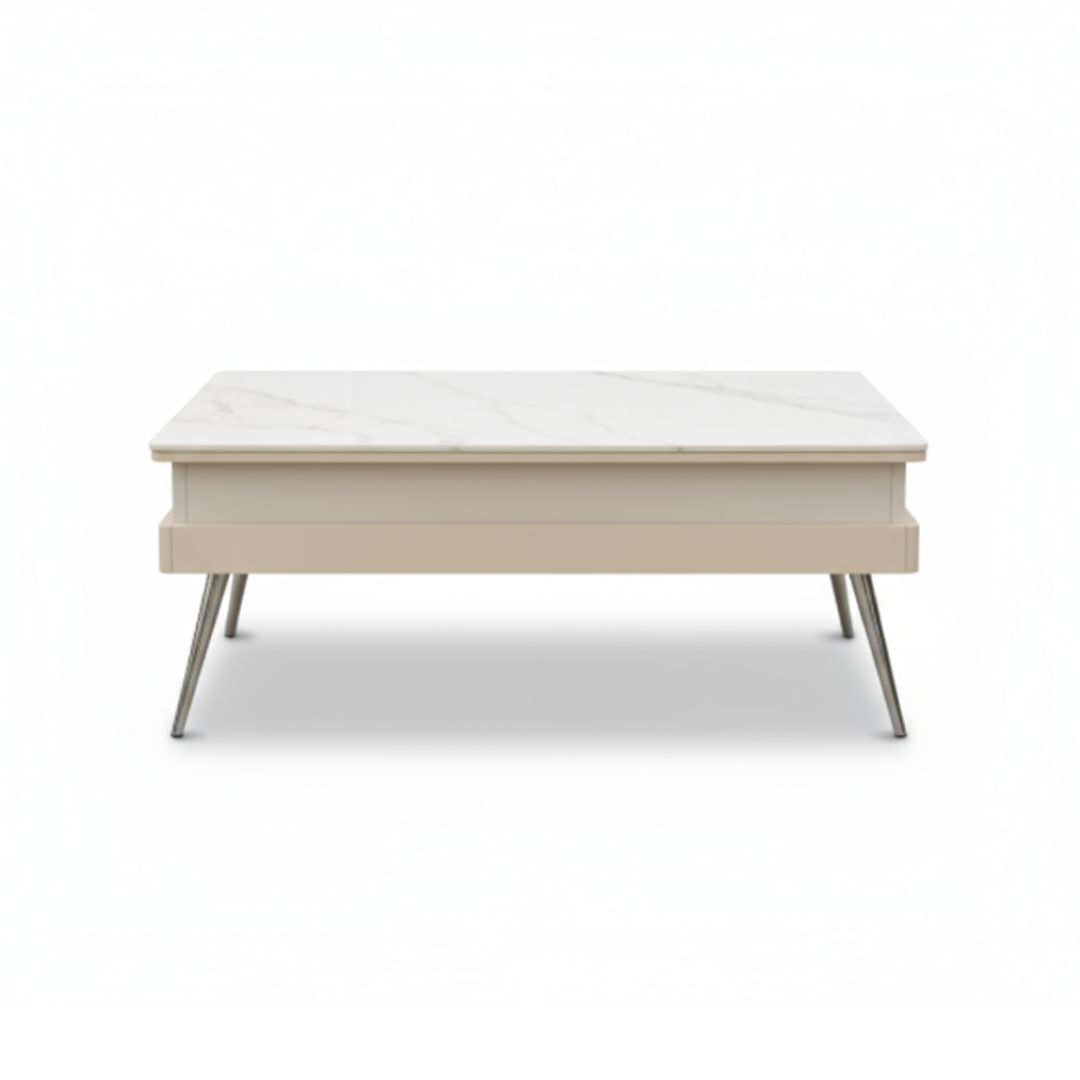 Sintra Rectangular Coffee Table – White Top