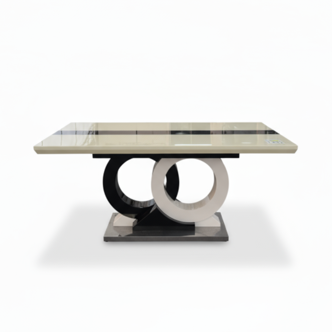 WideTop Dining Table With Chairs