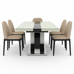Load image into Gallery viewer, WideTop Dining Table With Chairs
