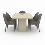 Load image into Gallery viewer, StoneEdge Dining Table With Chairs
