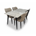 Load image into Gallery viewer, MetroLine Dining Table With Chairs
