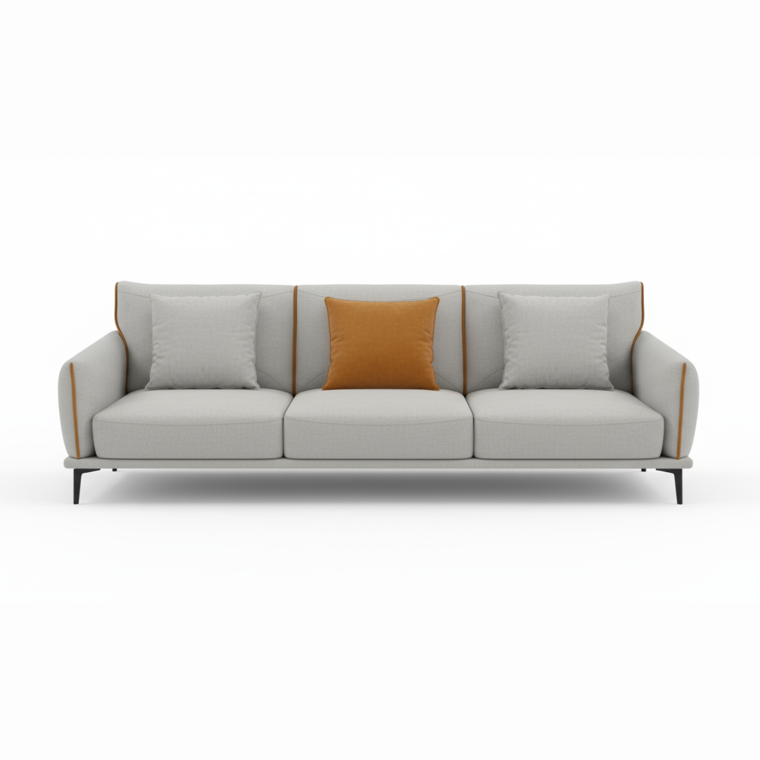 EvoLine 3-Seater Fabric Sofa