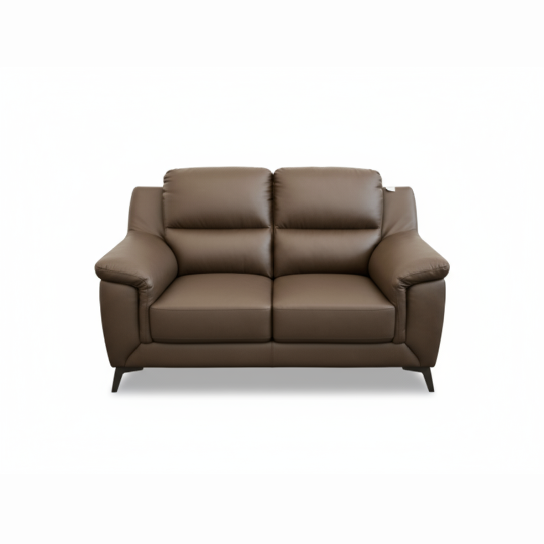 Ruston 2-Seater Manual Recliner (Half Leather)