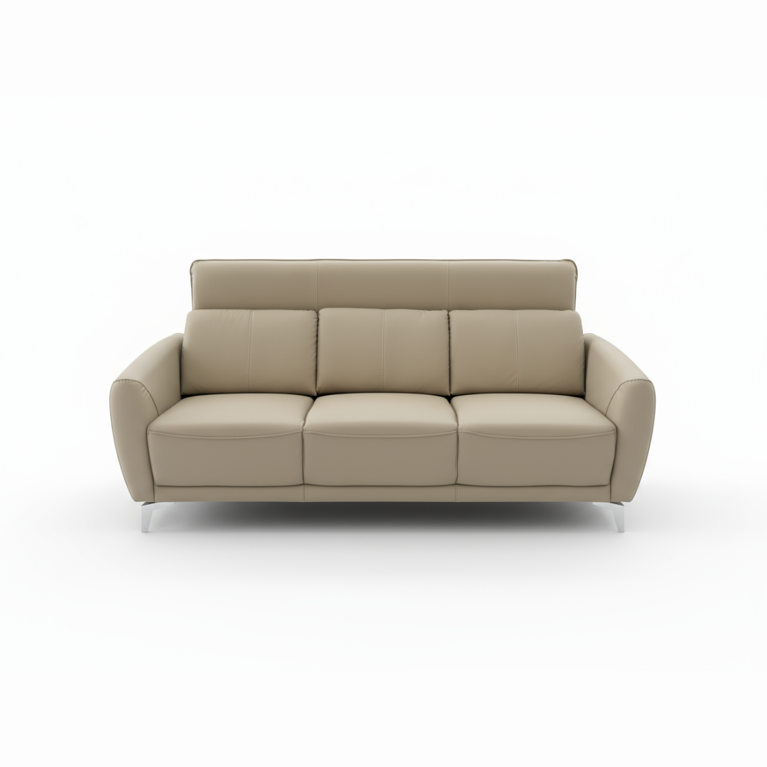 Vario 3-Seater PU Leather Sofa