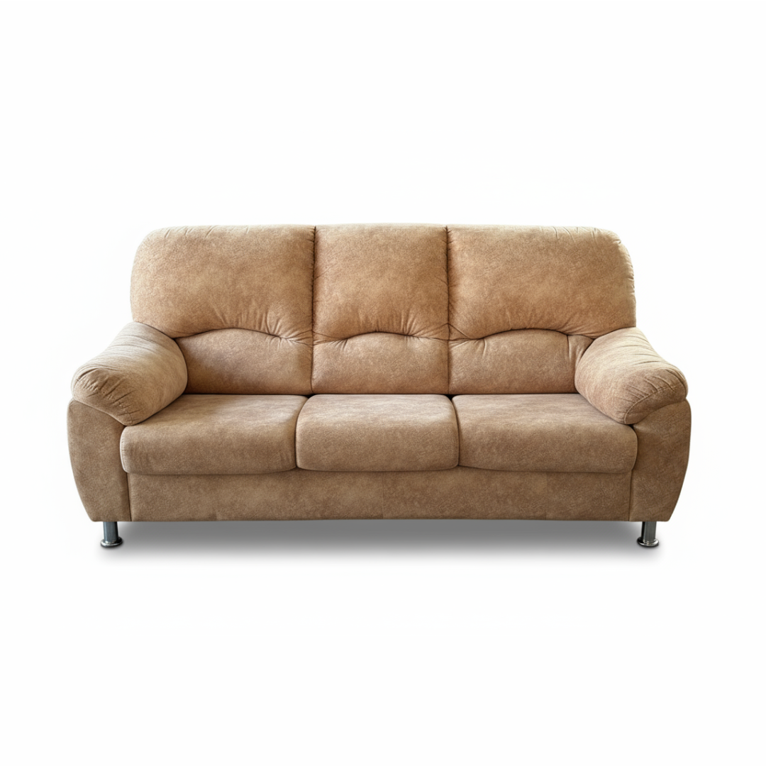 Solo 3-Seater Fabric Sofa