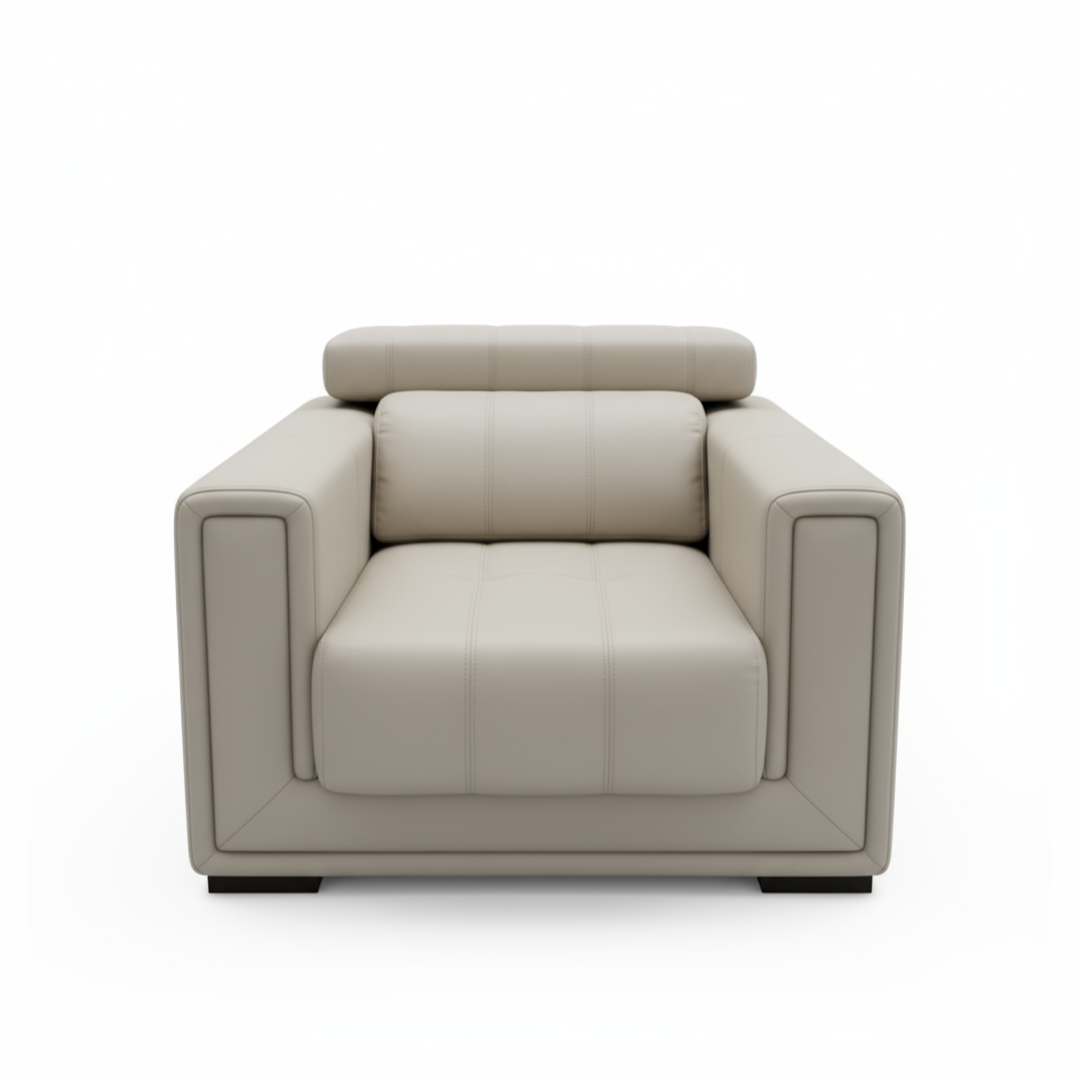 Arlo 1-Seater PU Leather Sofa